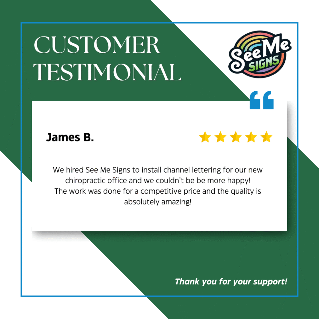 customer testimonial
