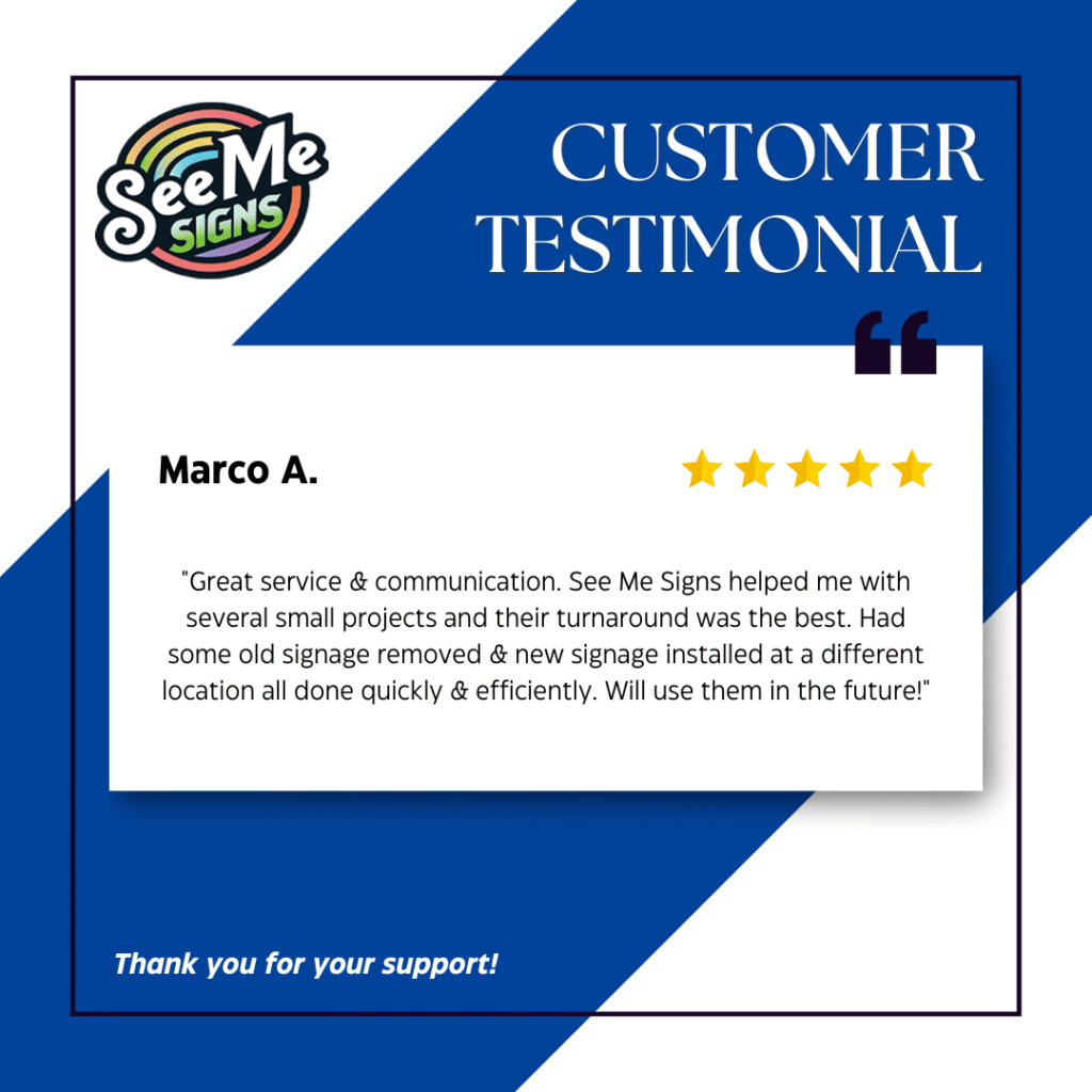 customer testimonial